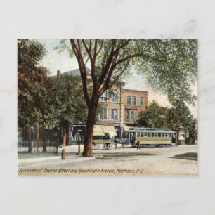 Montclair NJ 1908 Antik Postkarte