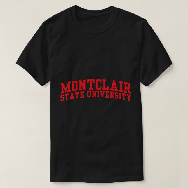 Montclair Staat University OC1648 T - Shirt (Design vorne)