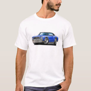 Monte Carlo Blau-Schwarzes Spitzenauto 1971 T-Shirt