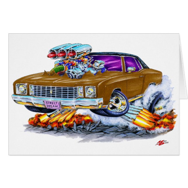 Monte Carlo Brown Auto 1972 (Vorderseite (Horizontal))