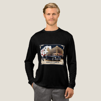 Monte Carlo Casino Luxus T-Shirt Tri-Blend Shirt