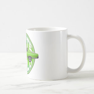 Monte Carlo grüne Maschine 1970 Kaffeetasse