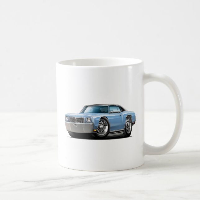 Monte Carlo lt 1972 Blau-Schwarz Top Car Kaffeetasse (Rechts)