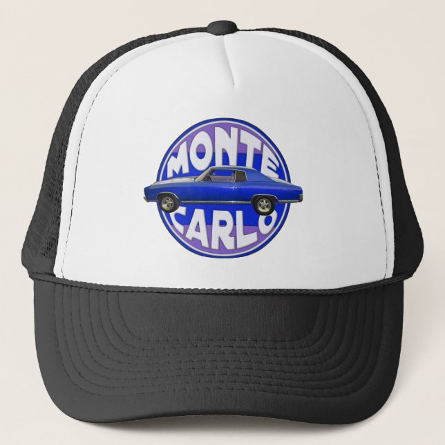Monte Carlo Mitternachtsblau 1970 Truckerkappe (Vorderseite)