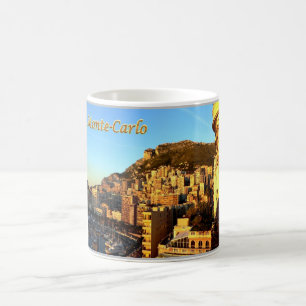 Monte Carlo - Monaco - Panorama - Kaffeetasse