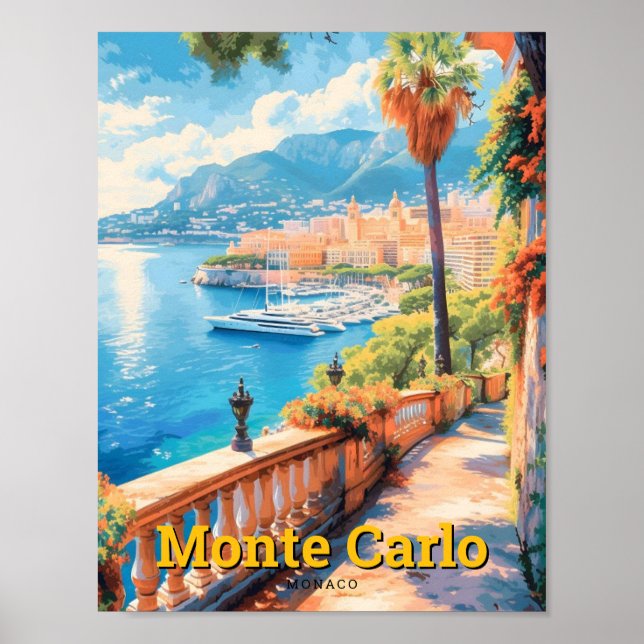 Monte Carlo Monaco Poster (Vorne)
