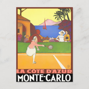 Monte Carlo Monaco Postkarte