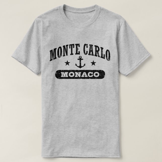 Monte Carlo Monaco T-Shirt (Design vorne)
