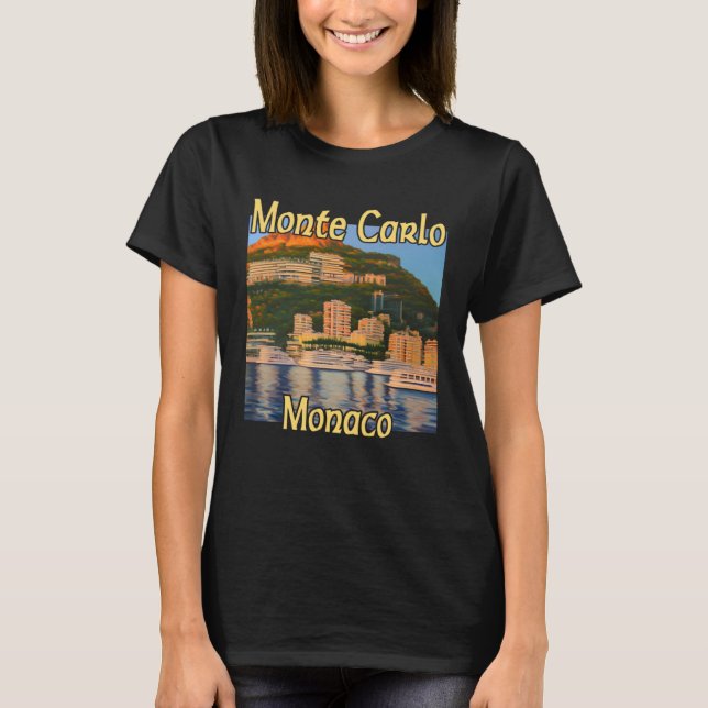 Monte Carlo Monaco T-Shirt (Vorderseite)