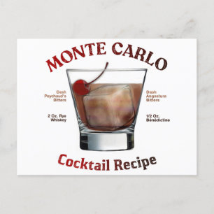 Monte Carlo Ristorante della Carrà Postkarte