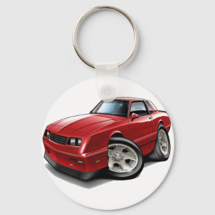 Monte Carlo Rot-Auto 1983-88 Schlüsselanhänger