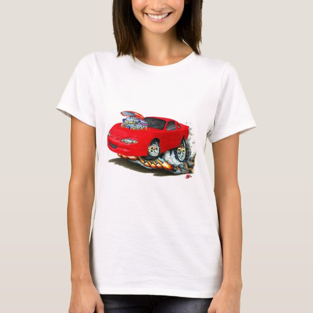 Monte Carlo Rot-Auto 2000-05 T-Shirt (Vorderseite)