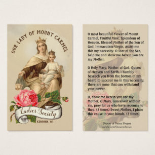 Monte Carmel Jesus Scapular Religious Gebet