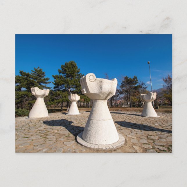 Monte des non battus, Prilep, Macédoine Carte post (Devant)