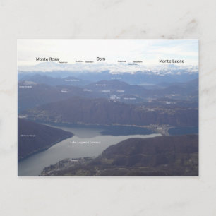 Monte Generoso - Schweiz Alptransit Postkarte