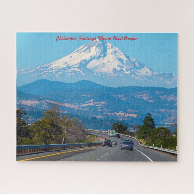 Monte Hood Oregon. Jigsaw Puzzle (Horizontal)
