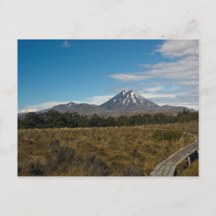 Monte Ngauruhoe & Monte Tongariro Postkarte