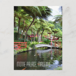 Monte Palace Tropical Gardens Postkarte