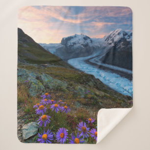 Monte Rosa Gletscher die Schweiz Sherpadecke