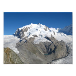 Monte Rosa, Schweizer Alpen Fotodruck