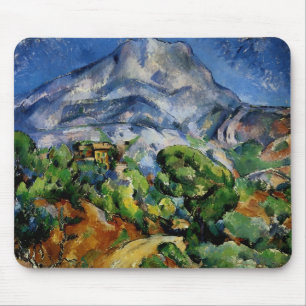 Monte Sainte-Victoire über der Tholonet Straße Mousepad