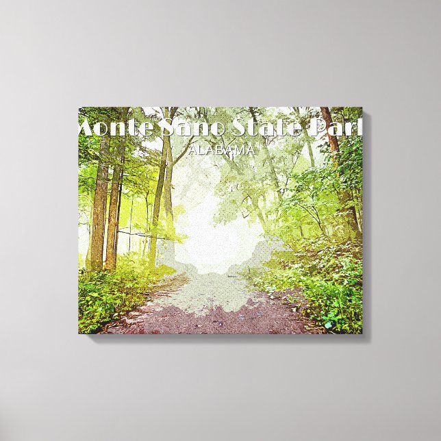 Monte Sano Staat Park Leinwanddruck (Vorderseite)