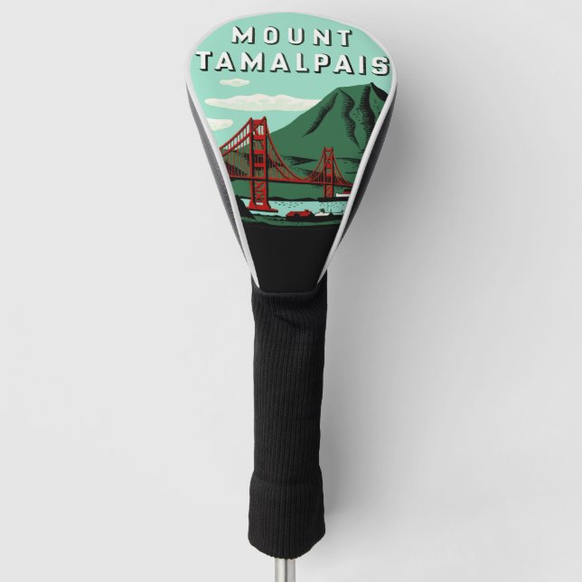 Monte Tamalpais Golf Headcover (Vorderseite)