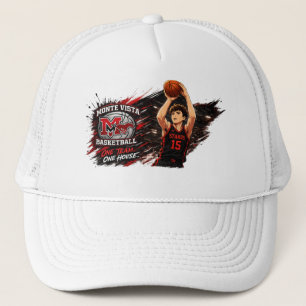 Monte Vista Basketball Anime Player Truckerhut 15 Truckerkappe