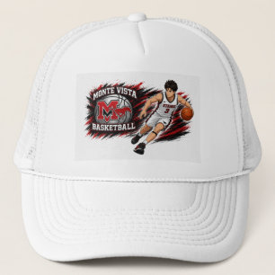Monte Vista Basketball Anime Player Truckerhut Truckerkappe