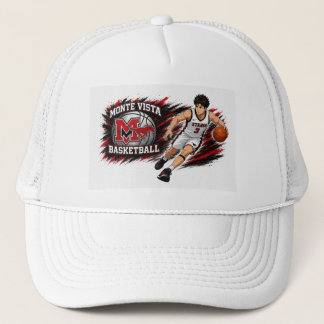 Monte Vista Basketball Anime Player Truckerhut Truckerkappe