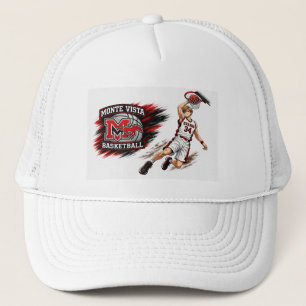 Monte Vista Basketball Anime Spieler Trucker Hut Truckerkappe