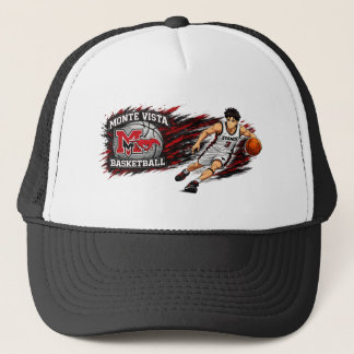 Monte Vista Basketball Anime Spieler Trucker Hut Truckerkappe