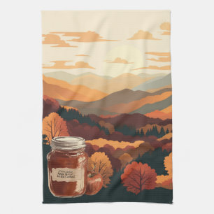 Montebello VA Blue Ridge Mountains Apfelbutter  Geschirrtuch