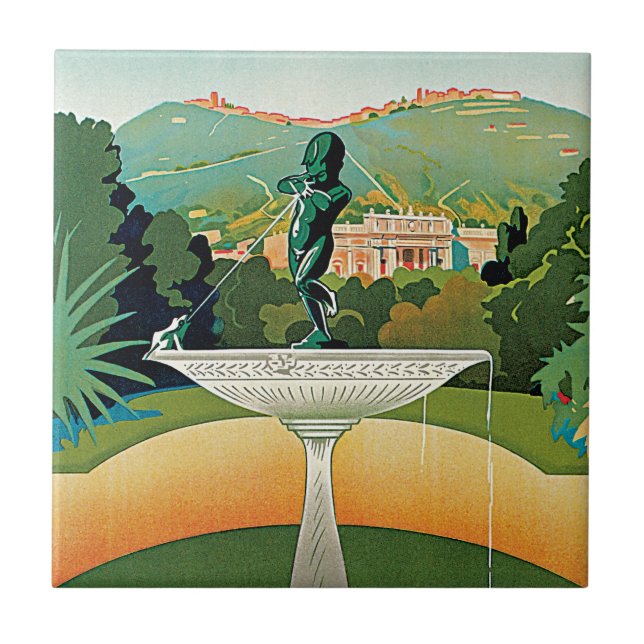 Montecatini Fliese (Vorderseite)