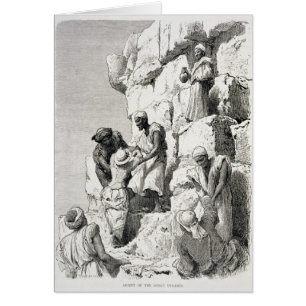 Montée de la grande pyramide, 19ème siècle