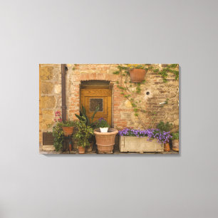 Montefollonico, Val d'Orcia, Provinz Siena, 2 Leinwanddruck