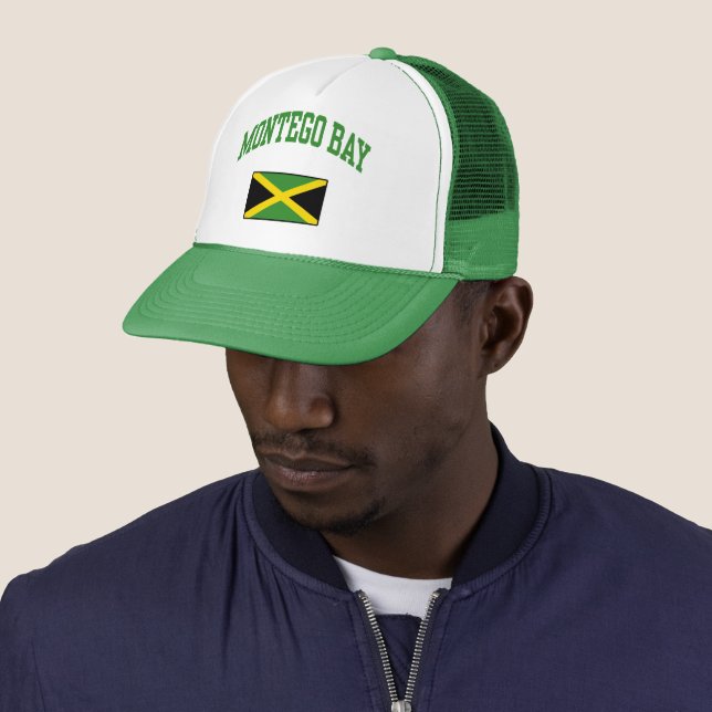 Montego Bay Jamaica Truckerkappe (Beispiel)