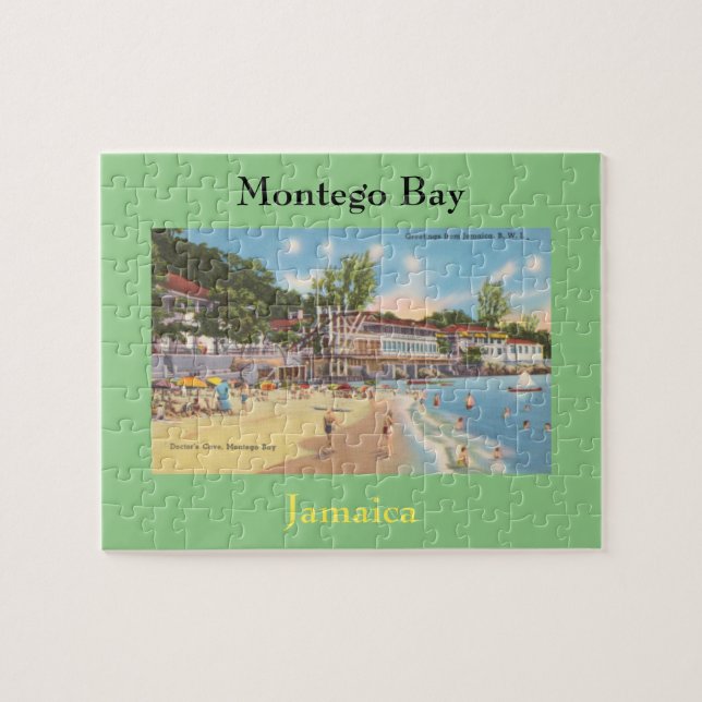 Montego Bay, Jamaika Vintages Foto - Doctor's Cave (Horizontal)