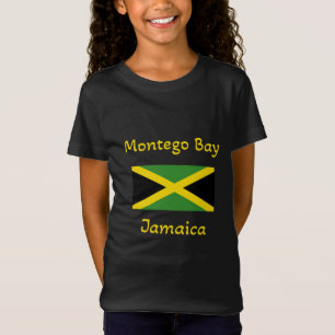 Montego Bay Jamaïque - T-shirt drapeau jamaïcain
