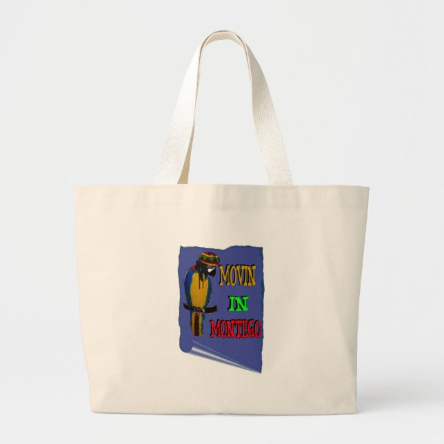 Montego Jumbo Stoffbeutel (Vorne)
