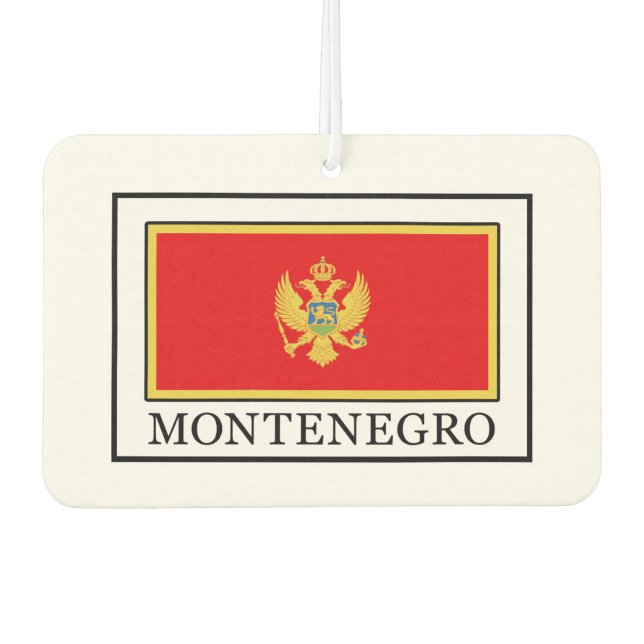 Montenegro Autolufterfrischer (Vorderseite)