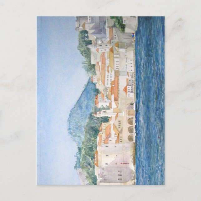 Montenegro Budva Postkarte (Vorderseite)