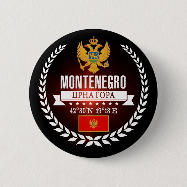 Montenegro Button (Vorderseite)