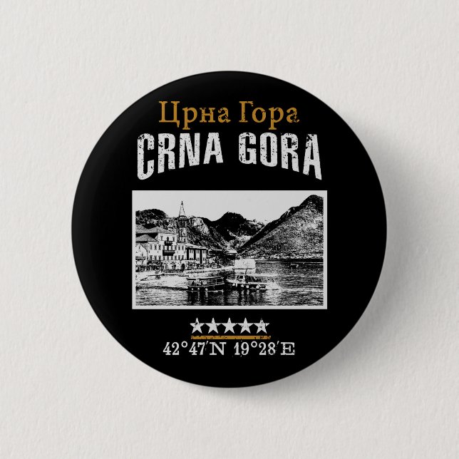 Montenegro Button (Vorderseite)