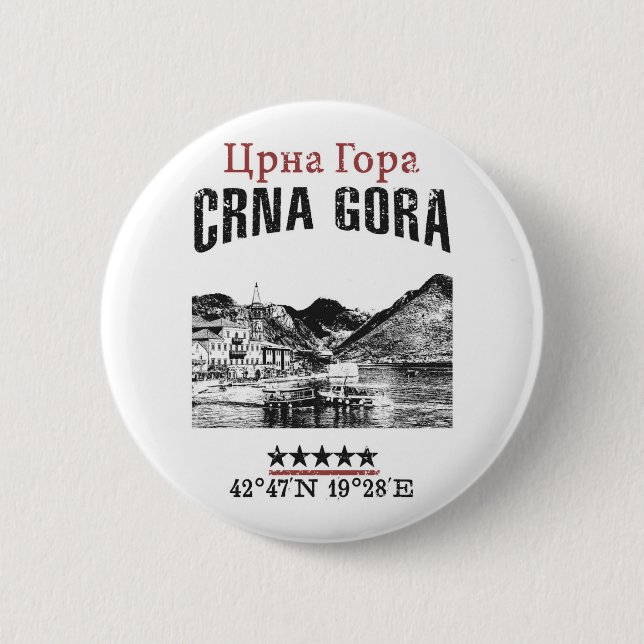 Montenegro Button (Vorderseite)
