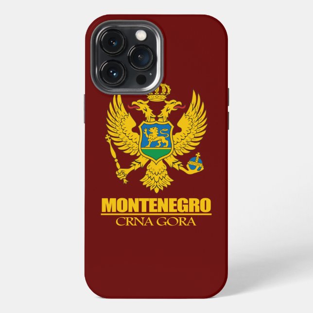 Montenegro COA iPhone 13 Pro Max Hülle (Rückseite)