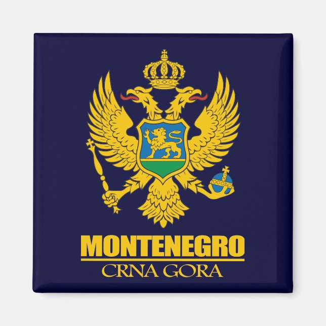 Montenegro COA Magnet (Vorne)