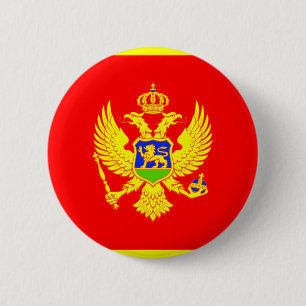 Montenegro-Flagge Button