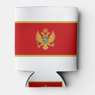 Montenegro-Flagge Dosenkühler