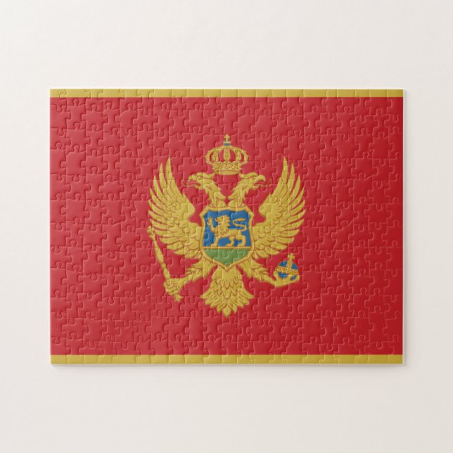 Montenegro - Flagge /Europa (Horizontal)